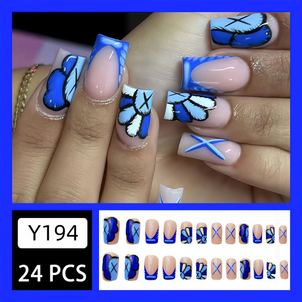 24pcs/Set Press On Nails