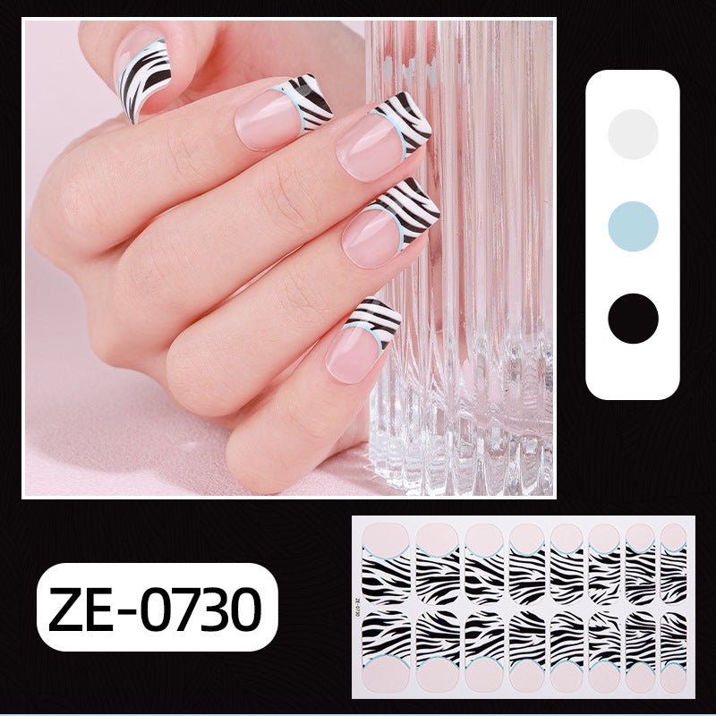 Nail wraps ZE-0730