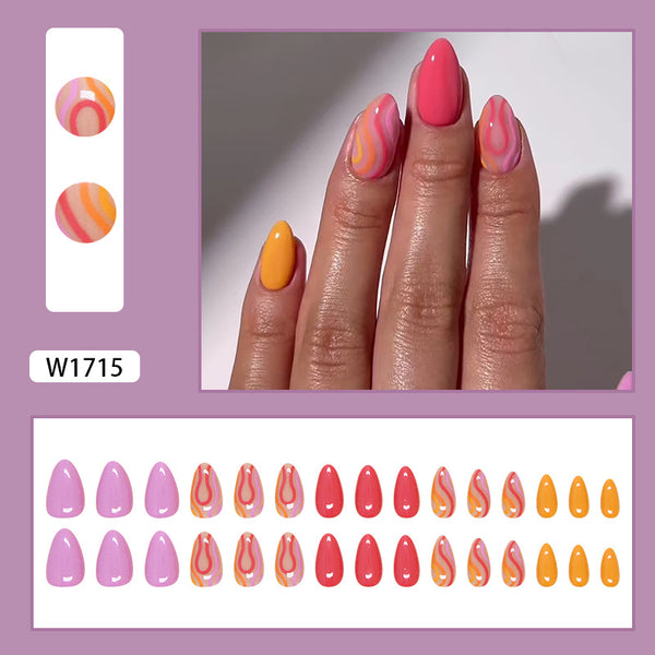 30 Pcs Press on nail W1715