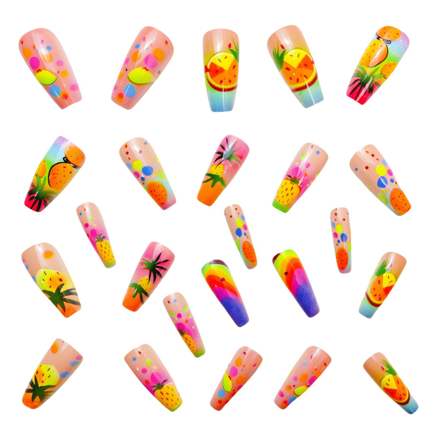 24pcs/Set Press On Nails