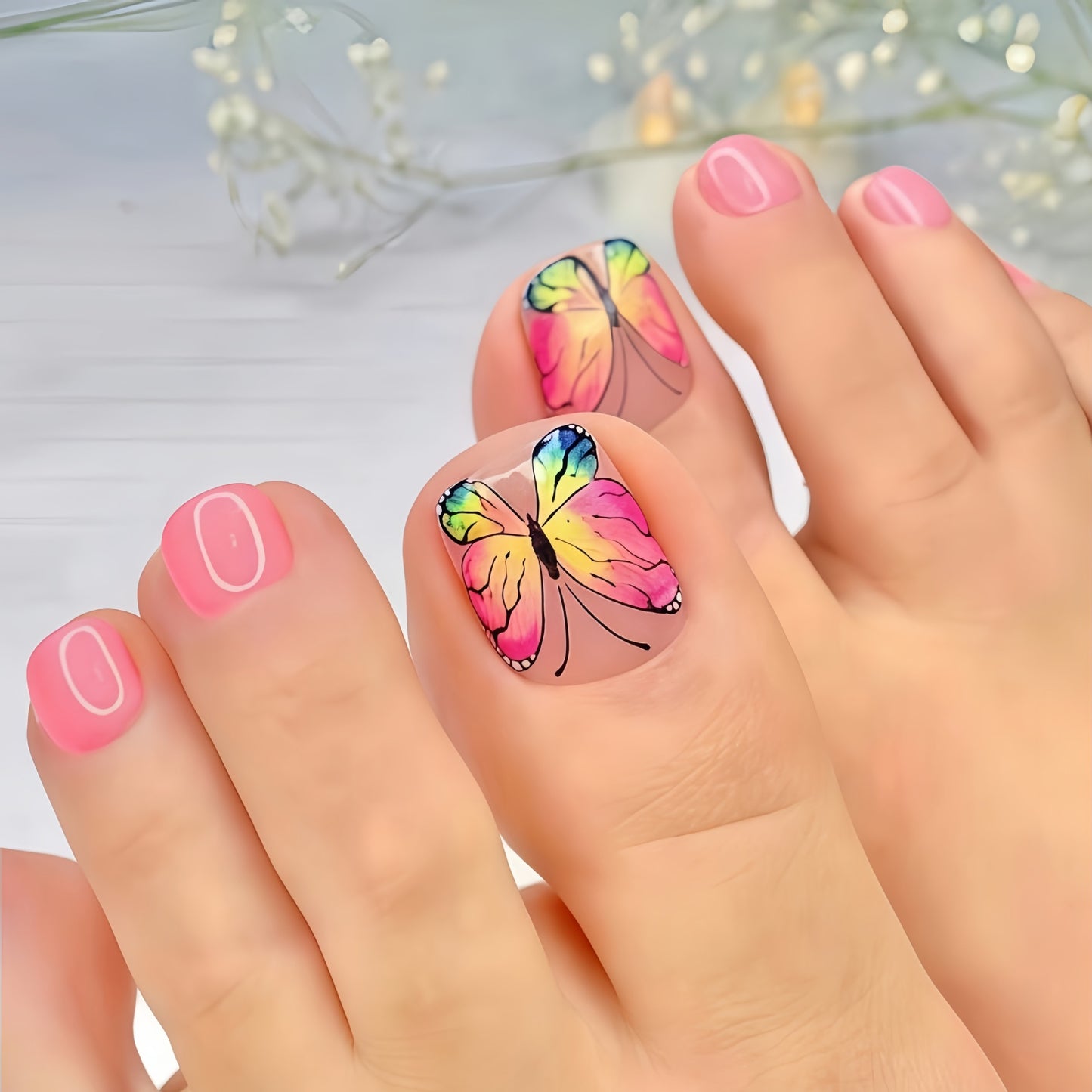 Pedicure fake nail Y960