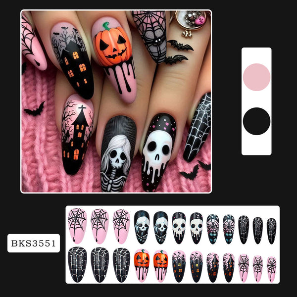 Halloween Press On Nail BKS3551