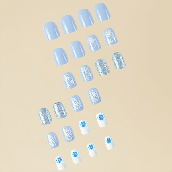 24pcs/Set Press On Nails