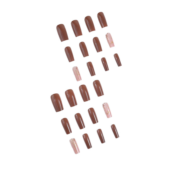 24pcs/Set Press On Nails