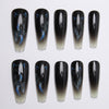 Silver flash butterfly cat eye