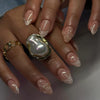 30 pieces of ice flower pearls