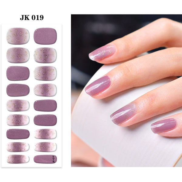 Semi-Cured Gel Nail sticker JK-019