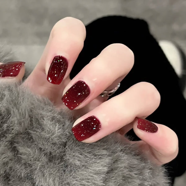 Semi-cured gel sticker1227