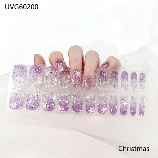 ins UV gel nail sticker UVG60200