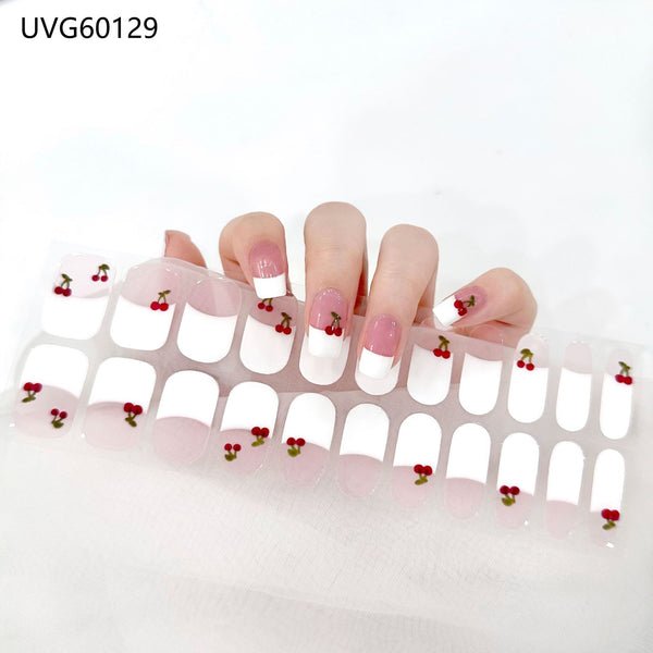 ins UV gel nail sticker