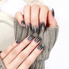 26 finger solid color cat eye no-bake manicure sticker