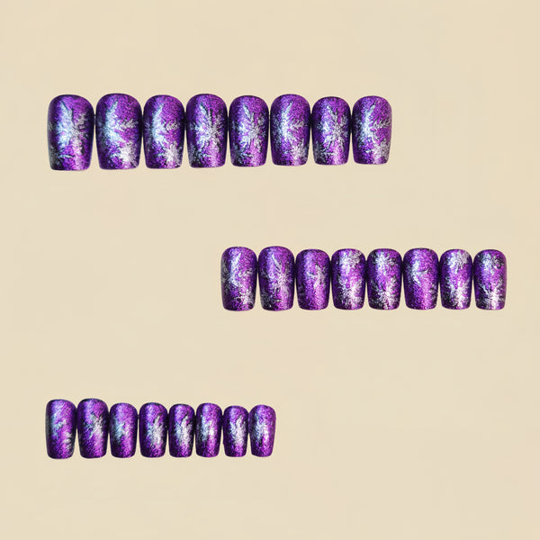 24pcs/Set Press On Nails Y1312