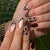 Leopard print cat eye 30 pcs