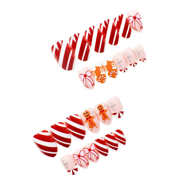 24pcs-set-press-on-nails M31