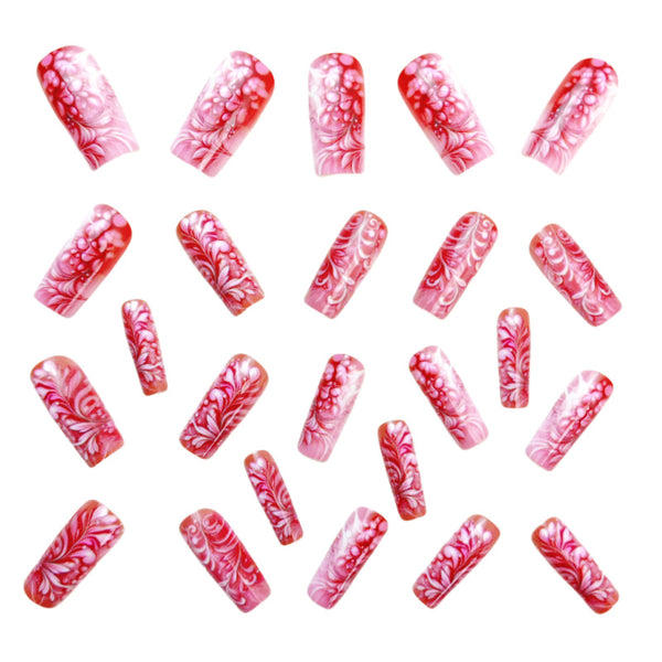 24pcs/Set Press On Nails