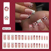 30 pieces of sweet pink leopard print