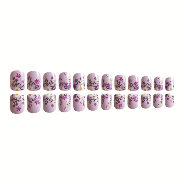 24pcs/Set Press On Nails