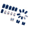 Royal blue flowers