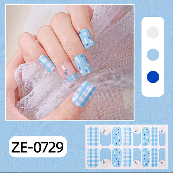 Nail wraps ZE-0729