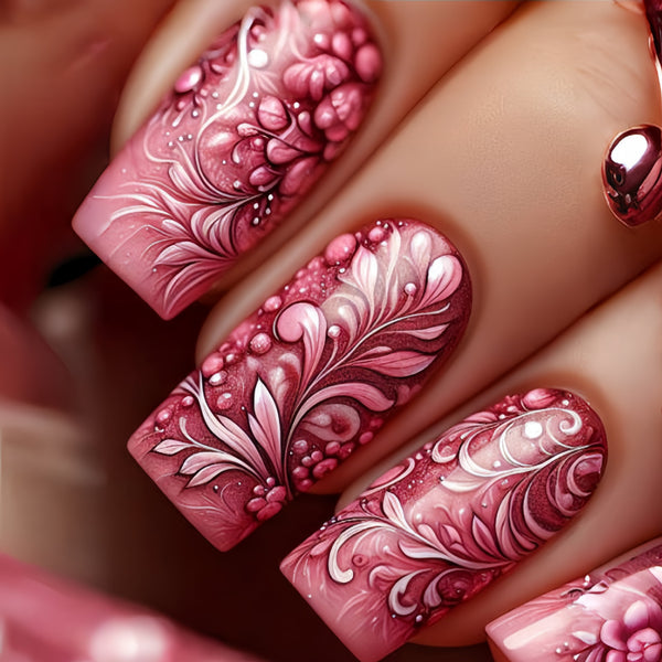 24pcs/Set Press On Nails