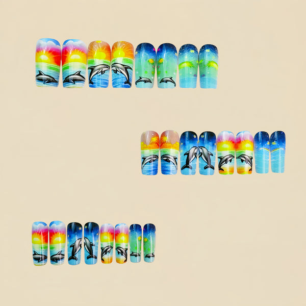 24pcs/Set Press On Nails