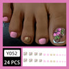 Pedicure fake nail Y052