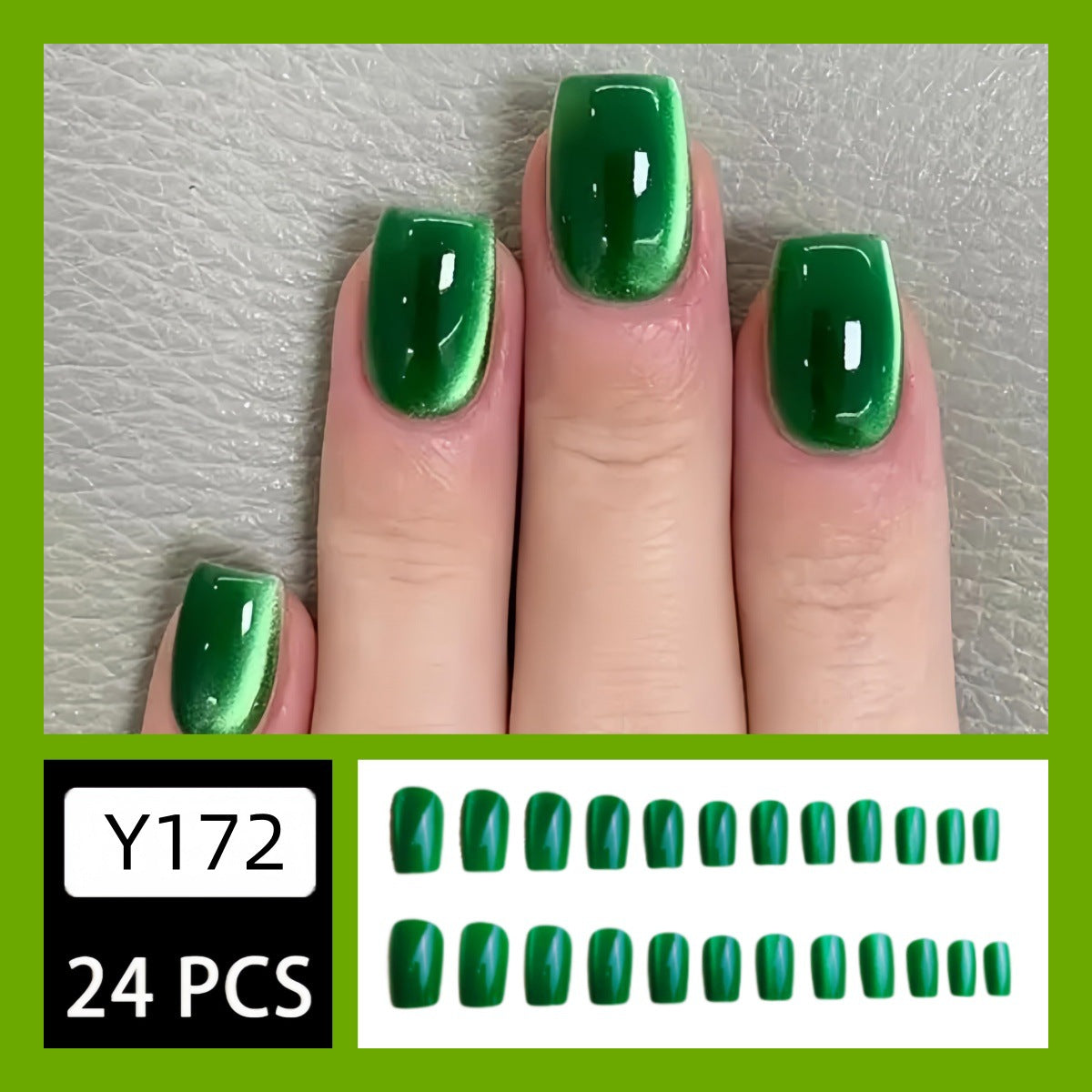 24pcs/Set Press On Nails