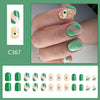 12 Sizes-24 Pcs Press On Nails C367