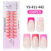 150 Pcs Five-color French nails