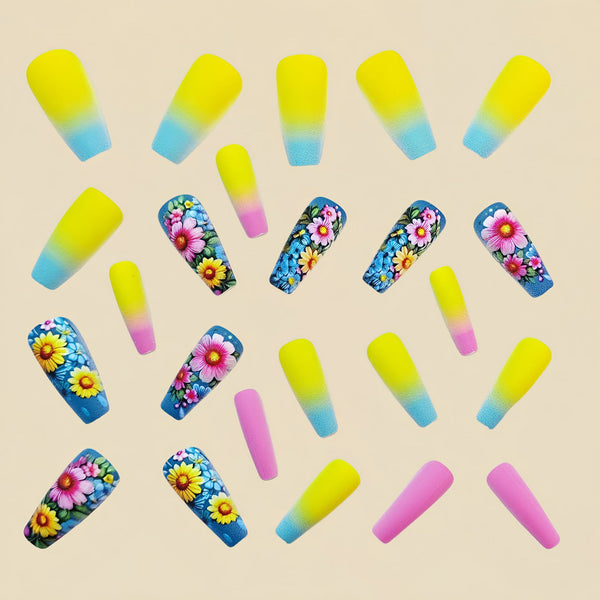 24pcs/Set Press On Nails