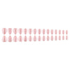 30 pieces apricot pink
