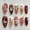 30 Pcs Halloween Press On Nail