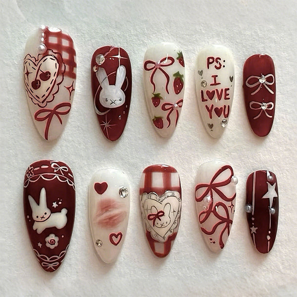 30 Pcs Halloween Press On Nail