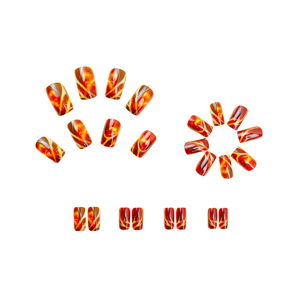 24pcs/Set Press On Nails