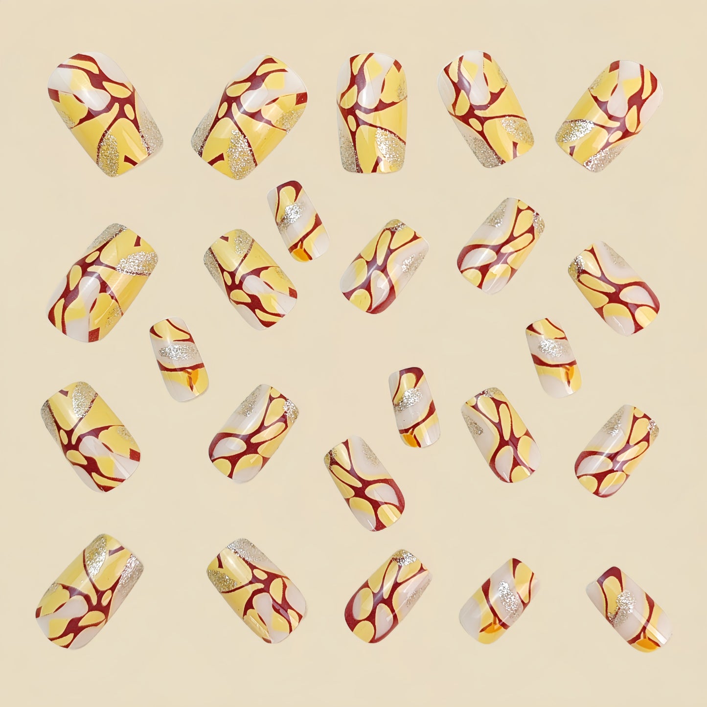 24pcs/Set Press On Nails