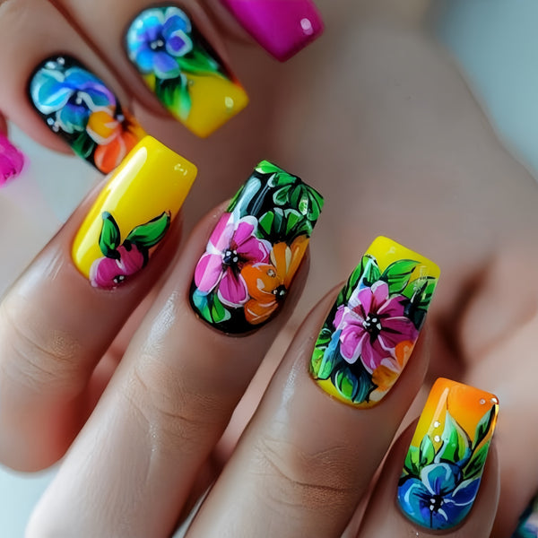 24pcs/Set Press On Nails