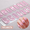 Semicured UV gel nail sticker kit NF240176
