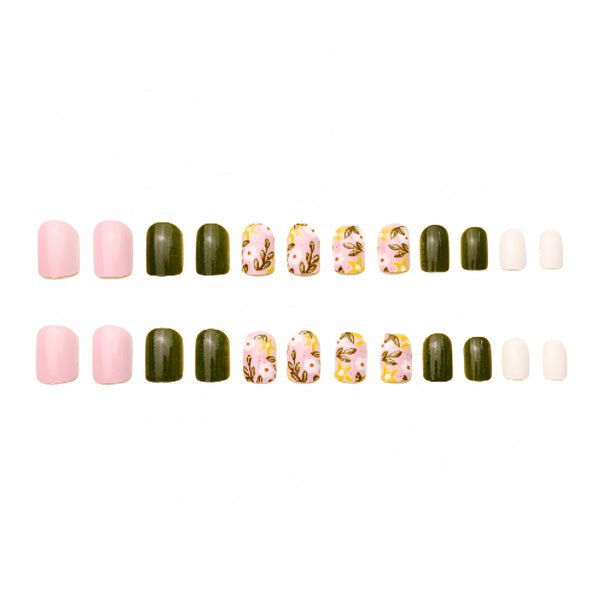 24pcs/Set Press On Nails