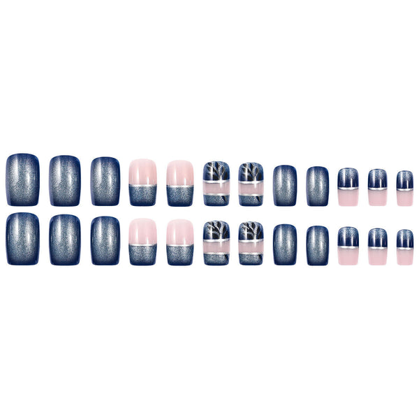 24pcs/Set Press On Nails