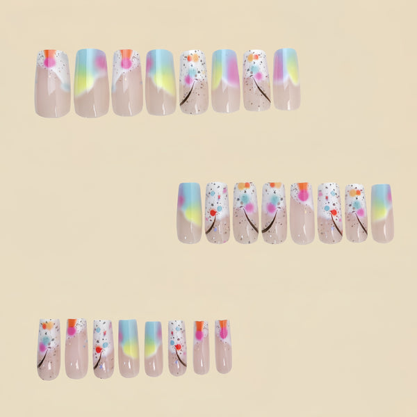 24pcs/Set Press On Nails
