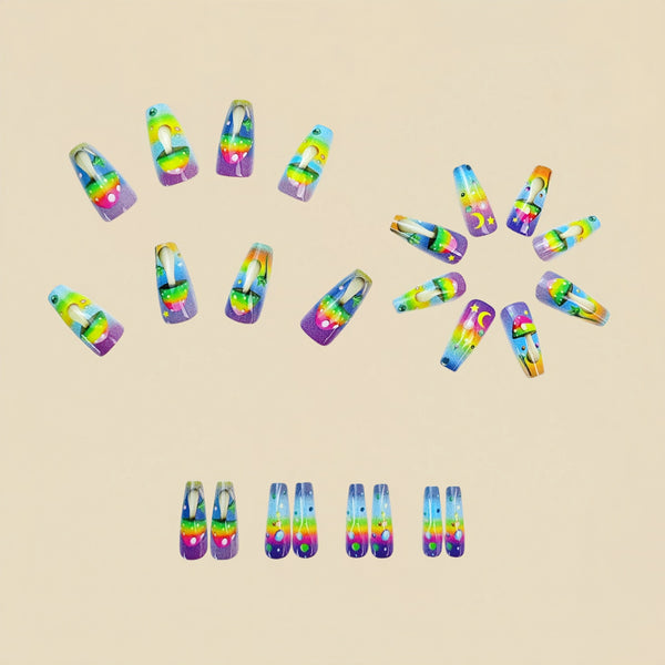 24pcs/Set Press On Nails