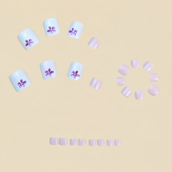 Pedicure fake nail Y997