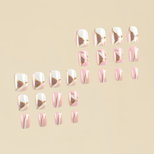 24pcs/Set Press On Nails