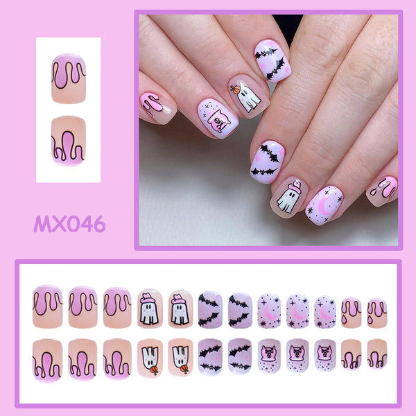 24pcs/Set Press On Nails