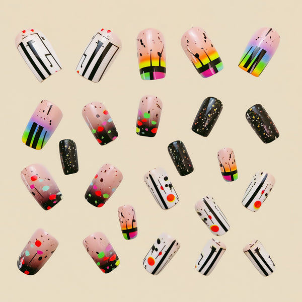 24pcs/Set Press On Nails