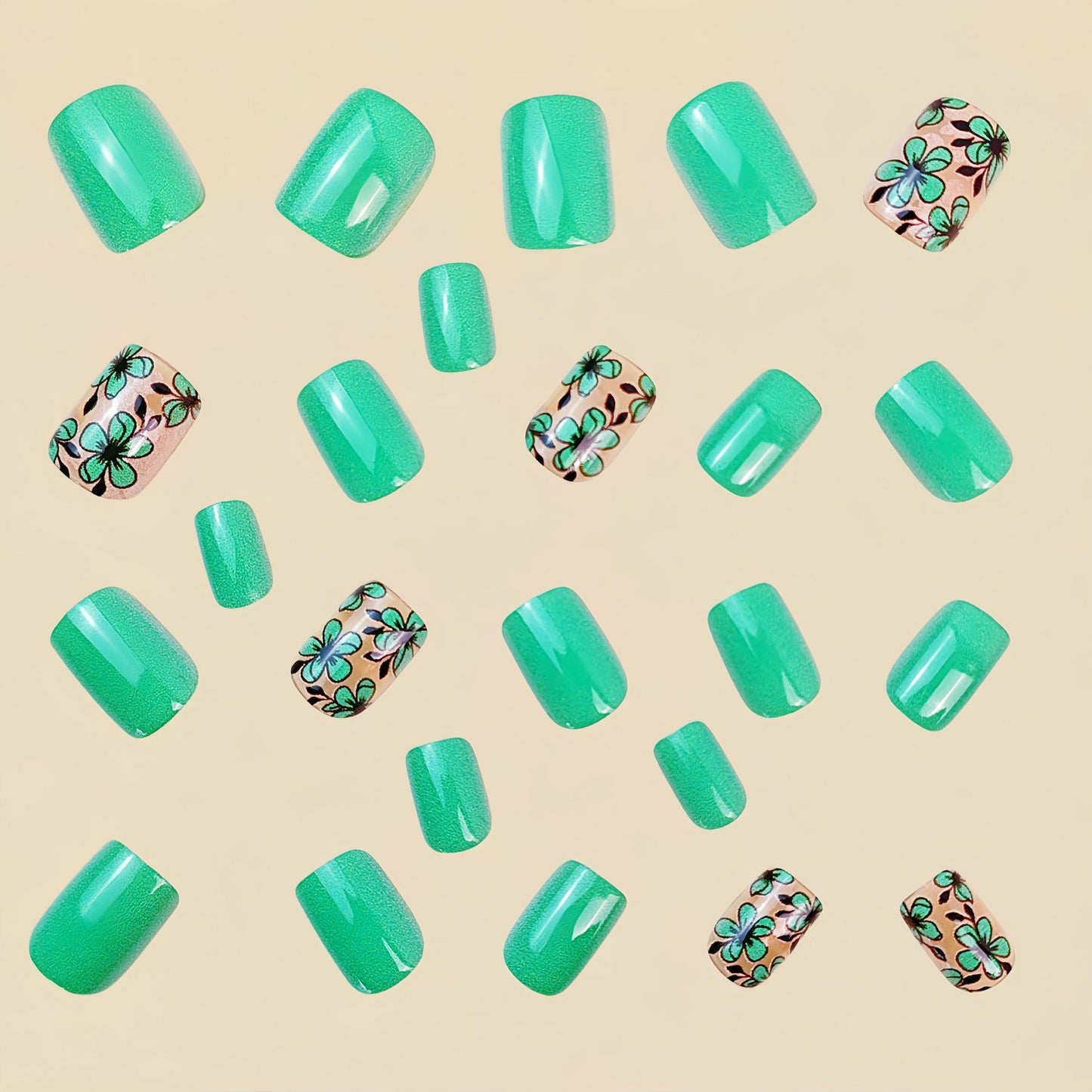 24pcs/Set Press On Nails