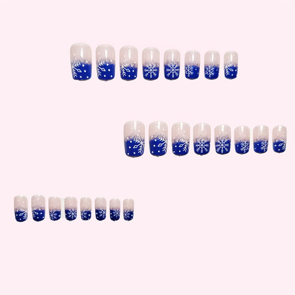 Christmas gradual change snowflake