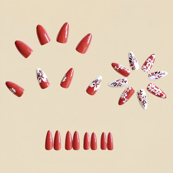 24pcs/Set Press On Nails