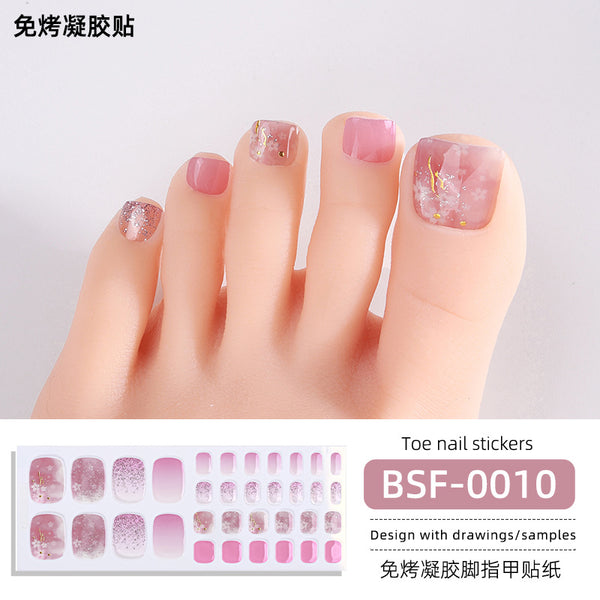 UV-free gel manicure sticker