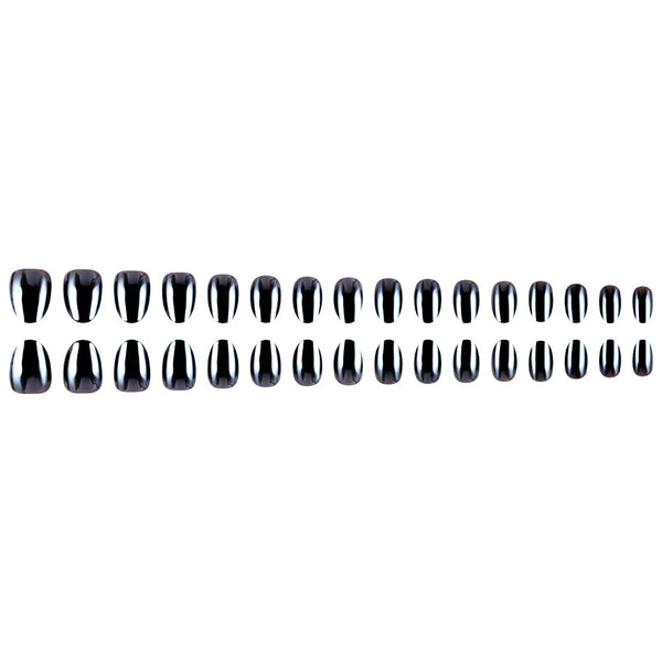 32 pieces black electroplating
